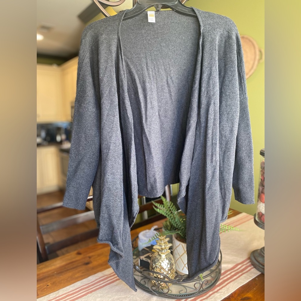 Lole Gray Women's Cardigan Sweater